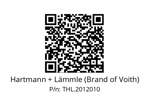   Hartmann + Lämmle (Brand of Voith) THL.2012010