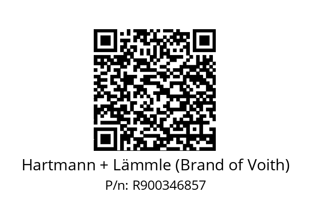   Hartmann + Lämmle (Brand of Voith) R900346857