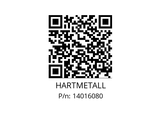   HARTMETALL 14016080