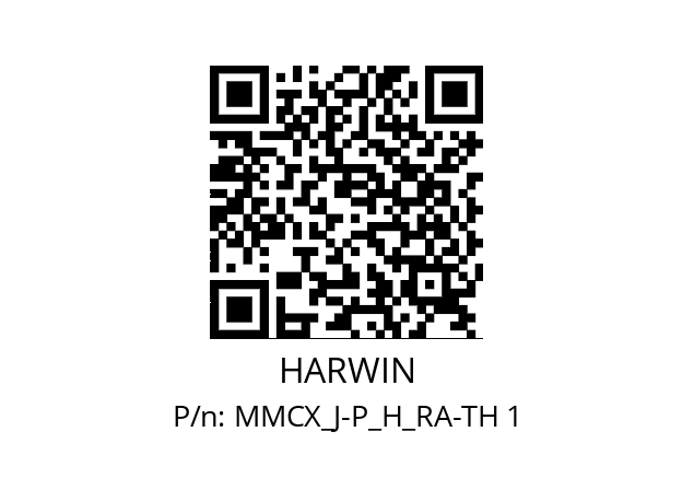   HARWIN MMCX_J-P_H_RA-TH 1