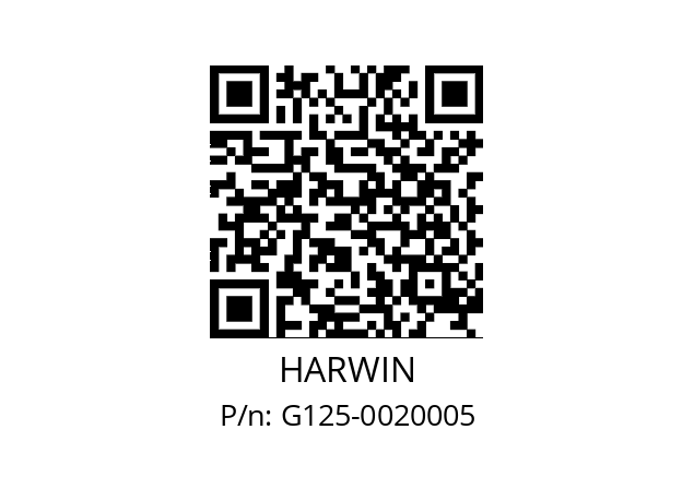   HARWIN G125-0020005