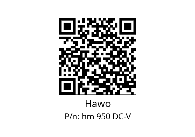   Hawo hm 950 DC-V