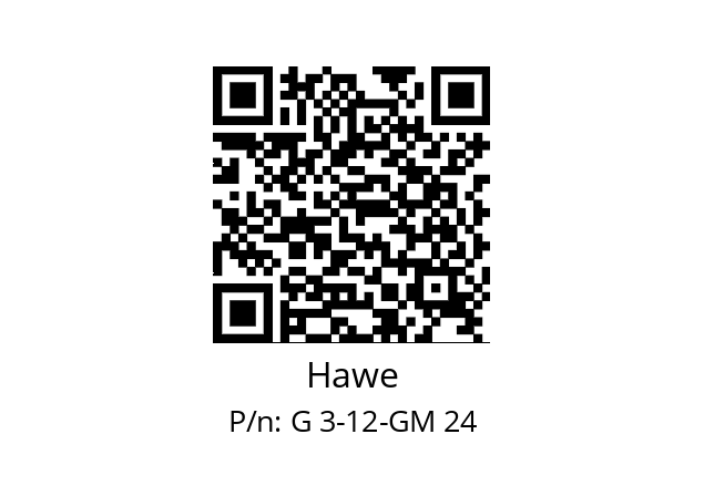   Hawe G 3-12-GM 24