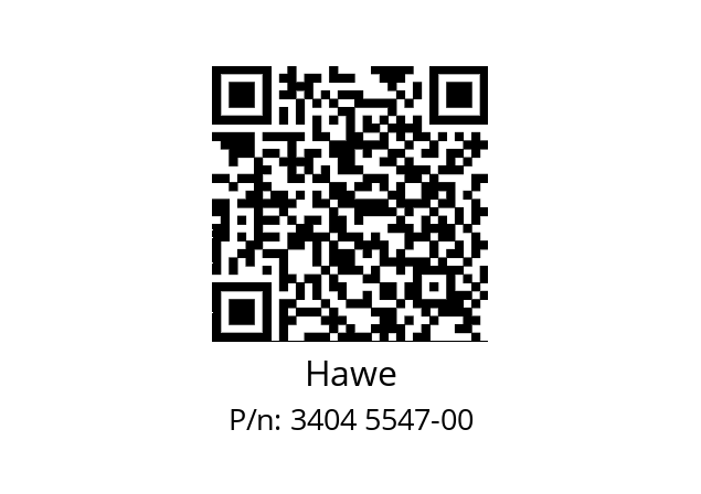   Hawe 3404 5547-00