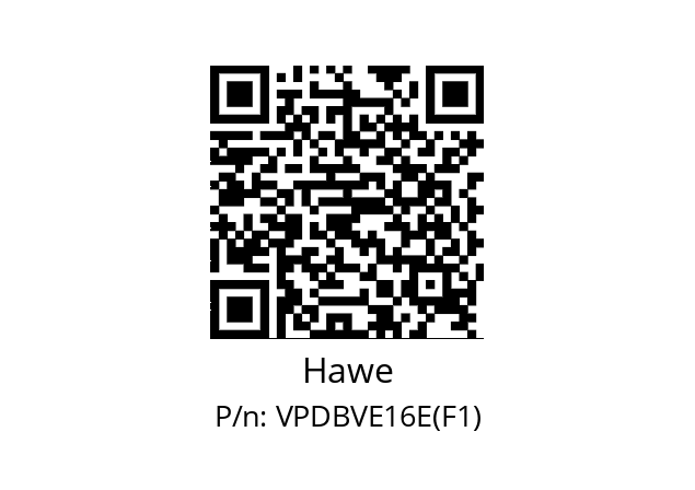   Hawe VPDBVE16E(F1)