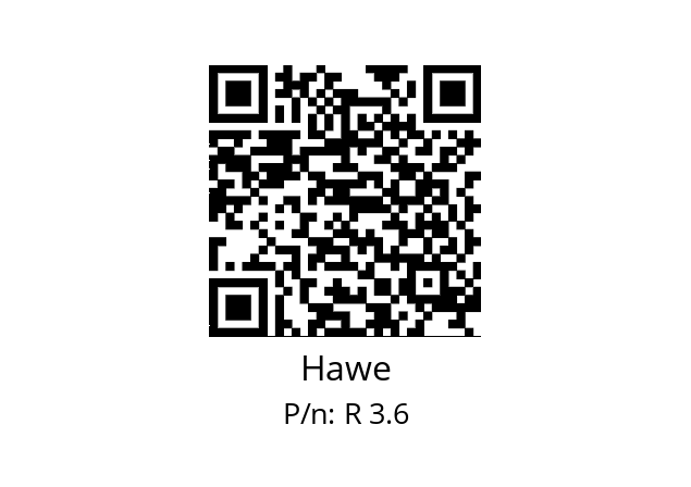   Hawe R 3.6