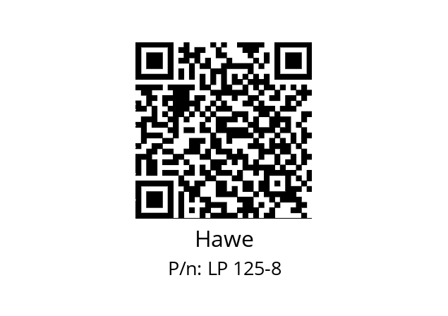   Hawe LP 125-8