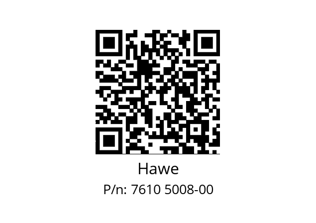   Hawe 7610 5008-00