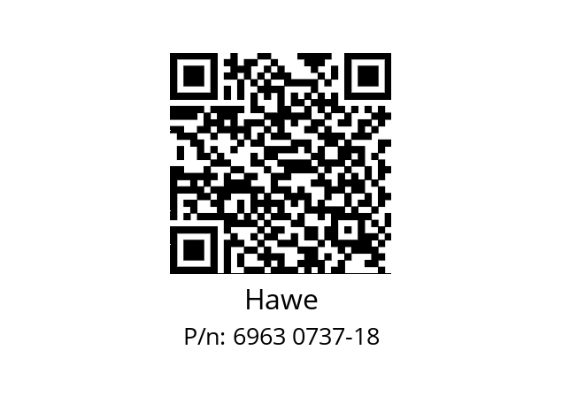   Hawe 6963 0737-18