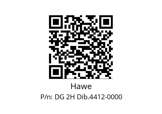   Hawe DG 2H Dib.4412-0000