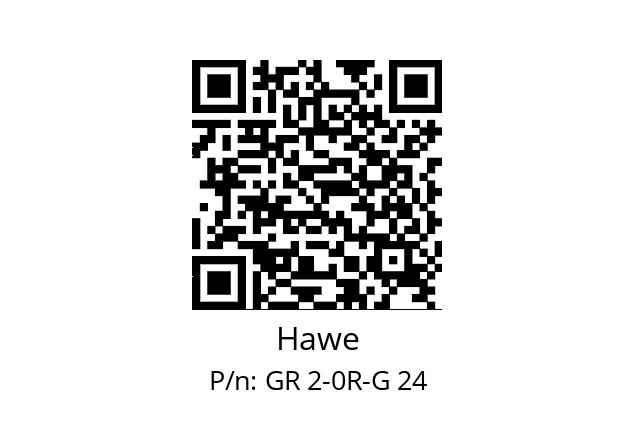   Hawe GR 2-0R-G 24