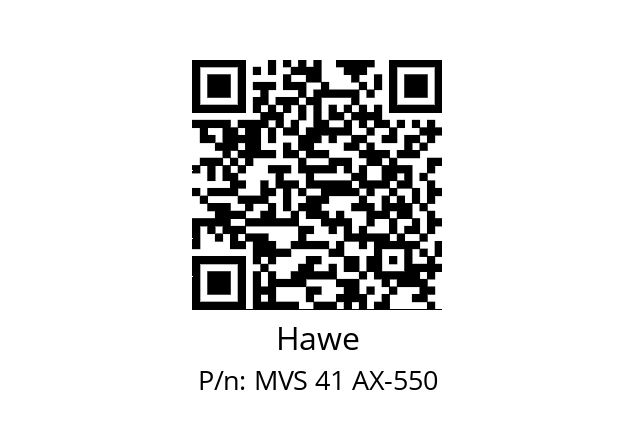   Hawe MVS 41 AX-550