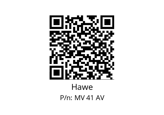   Hawe MV 41 AV