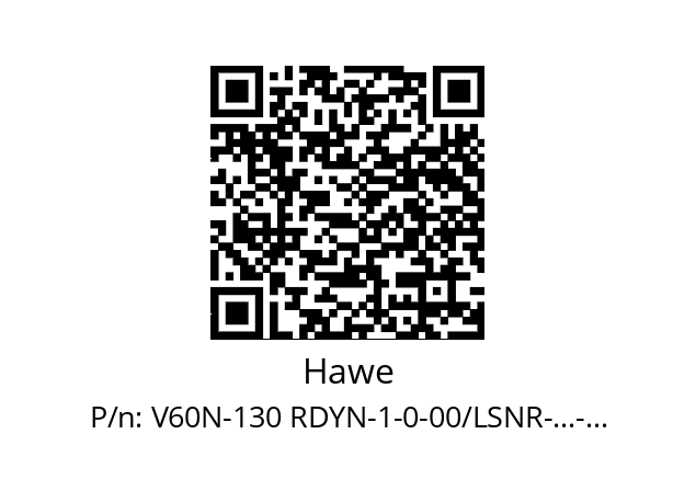   Hawe V60N-130 RDYN-1-0-00/LSNR-...-...