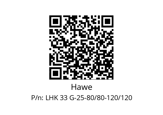   Hawe LHK 33 G-25-80/80-120/120