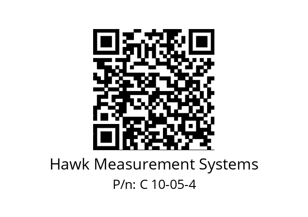   Hawk Measurement Systems C 10-05-4