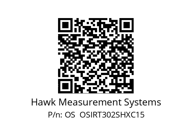   Hawk Measurement Systems OS  OSIRT302SHXC15