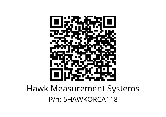   Hawk Measurement Systems 5HAWKORCA118