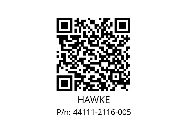   HAWKE 44111-2116-005