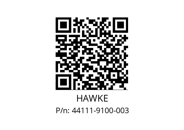   HAWKE 44111-9100-003