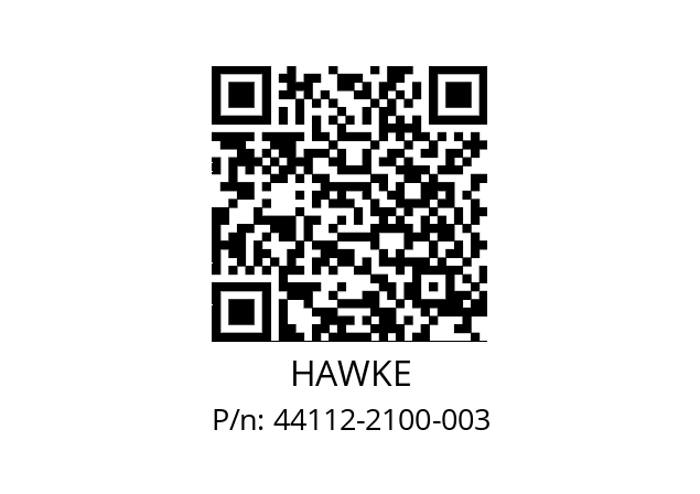   HAWKE 44112-2100-003