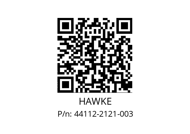   HAWKE 44112-2121-003