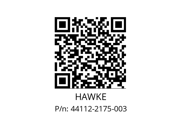   HAWKE 44112-2175-003