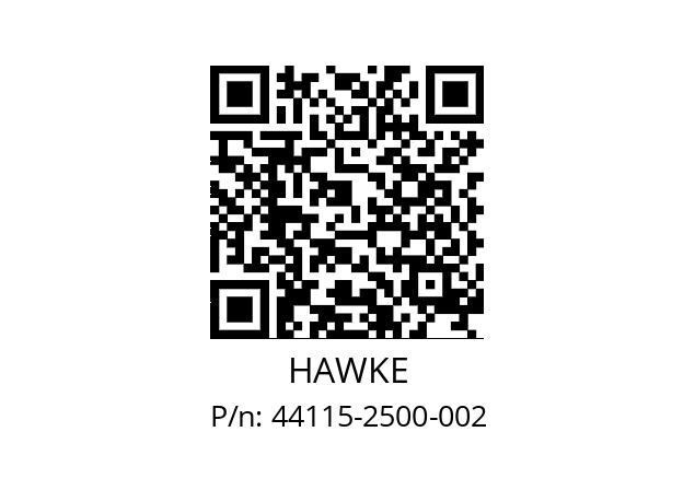   HAWKE 44115-2500-002