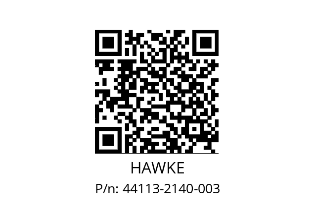   HAWKE 44113-2140-003