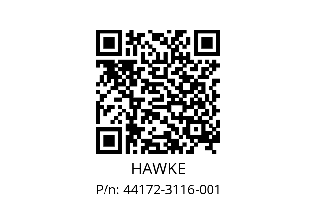   HAWKE 44172-3116-001