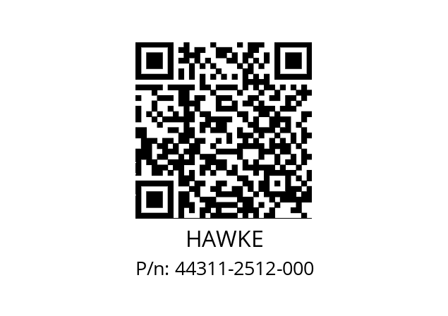   HAWKE 44311-2512-000