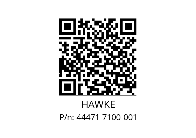   HAWKE 44471-7100-001