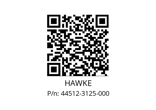   HAWKE 44512-3125-000