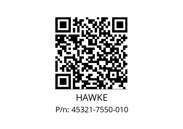   HAWKE 45321-7550-010