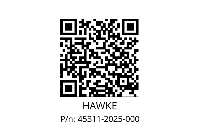   HAWKE 45311-2025-000