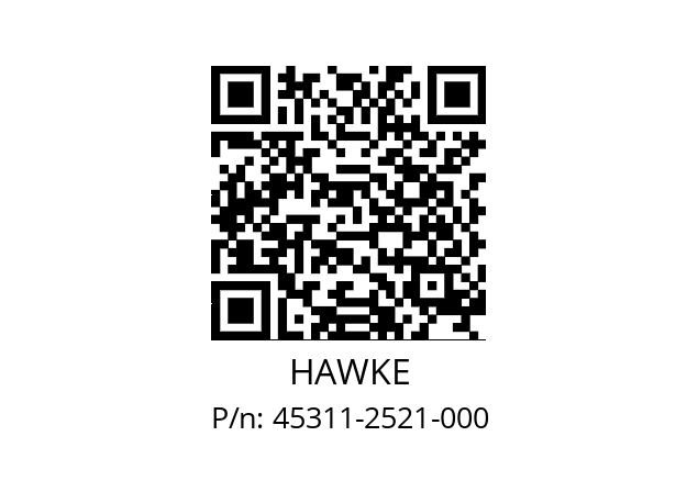   HAWKE 45311-2521-000