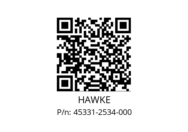   HAWKE 45331-2534-000