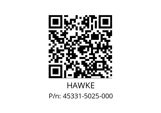   HAWKE 45331-5025-000