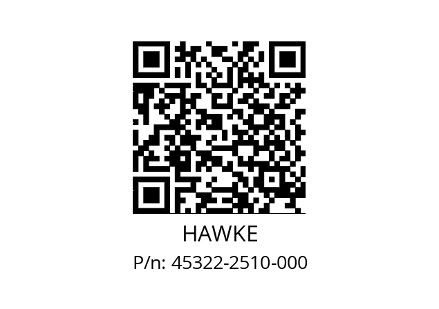   HAWKE 45322-2510-000