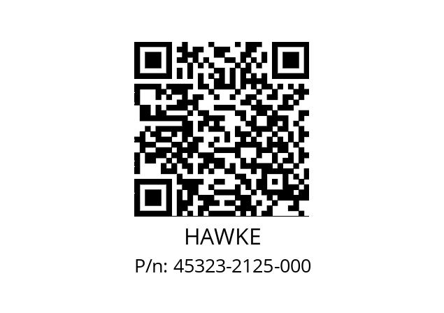   HAWKE 45323-2125-000