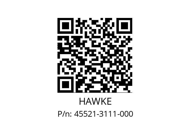   HAWKE 45521-3111-000