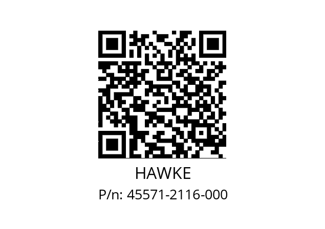   HAWKE 45571-2116-000