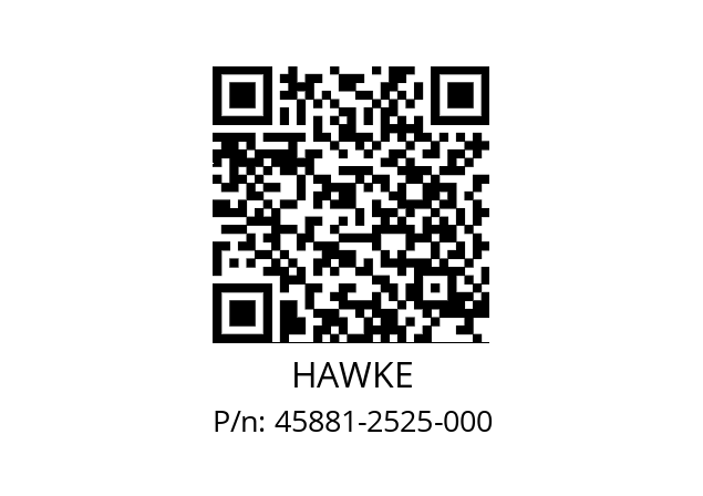   HAWKE 45881-2525-000