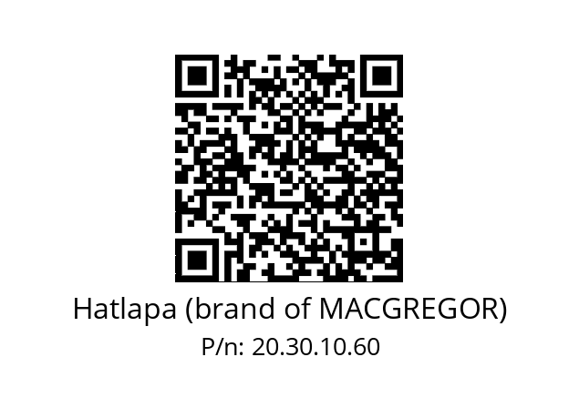   Hatlapa (brand of MACGREGOR) 20.30.10.60