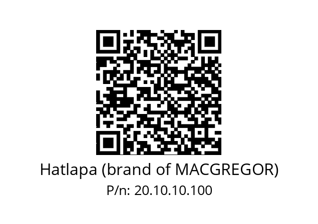   Hatlapa (brand of MACGREGOR) 20.10.10.100