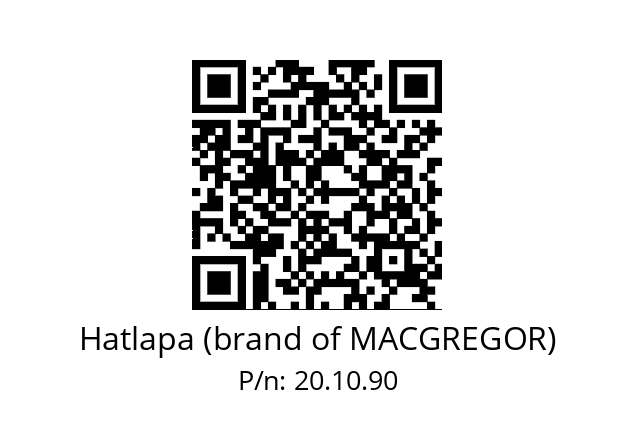   Hatlapa (brand of MACGREGOR) 20.10.90