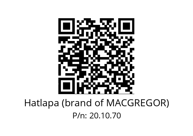   Hatlapa (brand of MACGREGOR) 20.10.70