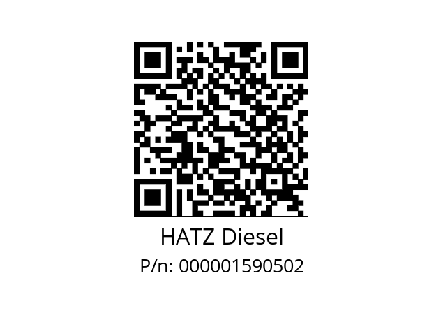   HATZ Diesel 000001590502