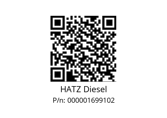   HATZ Diesel 000001699102