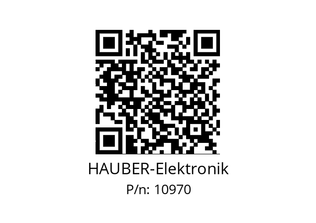   HAUBER-Elektronik 10970